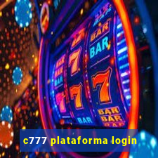 c777 plataforma login